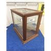 Image 2 : Glass & Wooden Display Case 14.5" x 16" x 10.5"