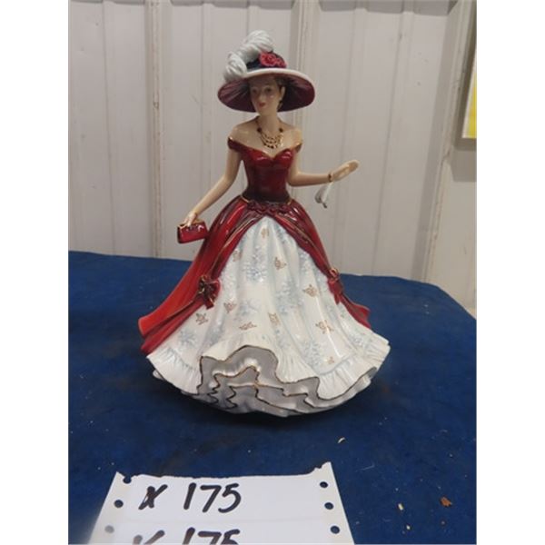 Royal Dalton Georgia Figurine 9   Tall