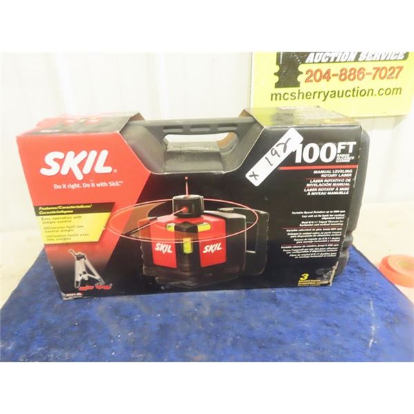 New Skil Rotary Lazer Level with Case