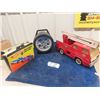 Image 1 : Tonka Fire Ladder Truck & 2 Hot Wheel Carriers