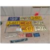 Image 1 : 13 License Auto + Bicycle Plates & Wpg License Plate Topper