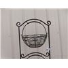 Image 2 : Wrought Iron Basket Stand with 3 Baskets 48"x12"x13"