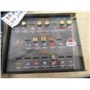 Image 2 : 9 Molson Canadian Stanley Cup Rings & Display Case