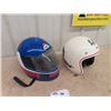 Image 1 : 2 Motorcycle/Snowmobile Helmets; 1) AGV Italian 7 1/2, 1) Jebs Medium