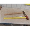 Image 1 : Splitting Axe & Sledge Hammer with Fiber Glass Handle