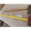 Image 3 : Splitting Axe & Sledge Hammer with Fiber Glass Handle