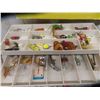 Image 3 : Fishing Tackle Box Filled with Lures, Hooks & Jigs