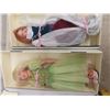 Image 2 : 4 New Condition 4 Season's Porcelain Dolls in Boxes 16" Tall