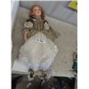 Image 2 : New Condition Zawieruszynski Porcelain Doll with Certificate #6 of 10 & Box 31" Tall