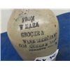 Image 2 : Small Salt Glaze Merchant Jug with Advertising