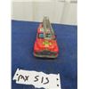 Image 2 : Tin Japan T.N. Toy Friction Fire Engine 9" Long