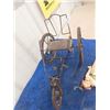 Image 2 : Vintage Wood+ Iron Doll Carriage with Doll