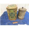 Image 2 : Early 1900's Gold Standard Winnipeg Teatin, Early 1900's Coffee Tin, Early 1900's Rowntrees Candy Sm