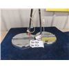 Image 2 : Pair of Retro Chrome Lamps Mid Century Modern Great Working Condition 25" Tall