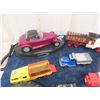 Image 2 : Vintage Toys: Hot Wheels, Tootsietoys, Lesney Matchbox, Ralstoy + Prowler Telephone, 2 Rubber Tires 