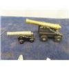 Image 2 : 3 Toy Metal Cannons, 1 Dinky Toy Airplane, 7 C.1800's Musket Balls