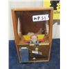 Image 1 : Victor Coin Operated Gum Machine ' 2 for 1 cent ' 11.5" x 7.5" x 6"