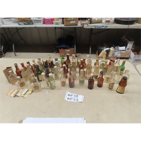 52 Mini Liquor Bottles
