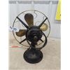 Image 3 : Vintage Westinghouse Brass Fan 15.5" Tall, 13" Wide - Working Order