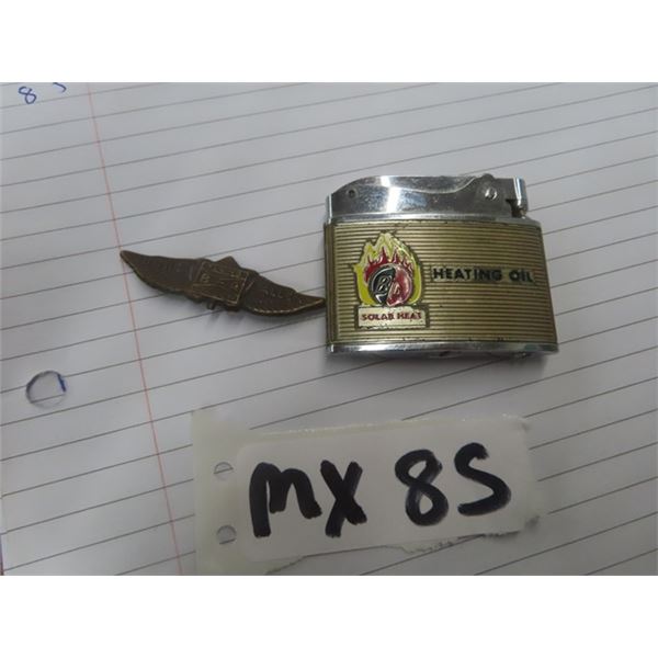 BA Lighter & BA Jimmie Allen Flying Cadet Wings