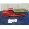 Image 1 : Lincoln Pressed Metal Dump Truck 14" x 4.5" x 5.5"