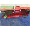 Image 6 : Lincoln Pressed Metal Dump Truck 14" x 4.5" x 5.5"
