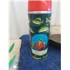 Image 2 : Camping Frying Pan 16" Wide, Vintage Aladdin Thermos, Courgar Ornament