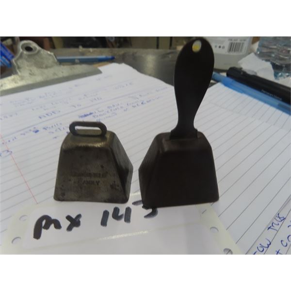 2 General Store Bells with Advertising; 1) Swift Service Satisfies Brookfield Family, 1) Compliments