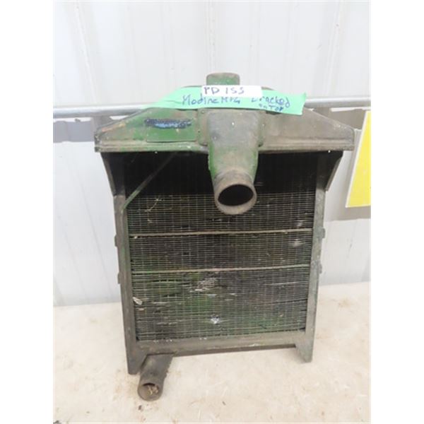 Radiator with crack on Top