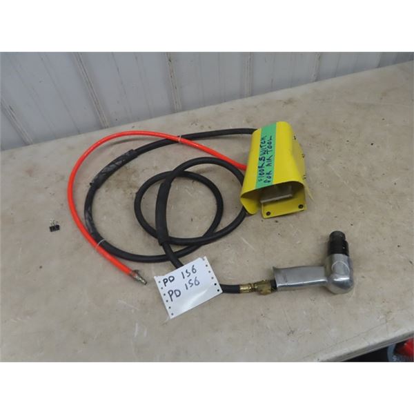 Air Chisel with Floor Foot Control
