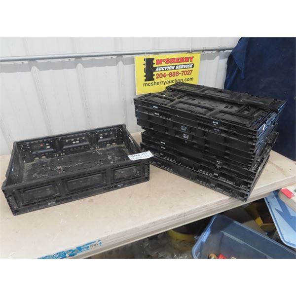 10 Folding Trays 15" x 23" x 5.5"