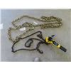 Image 1 : 1 Ton Chain Ratchet & 20' Chain with Hook