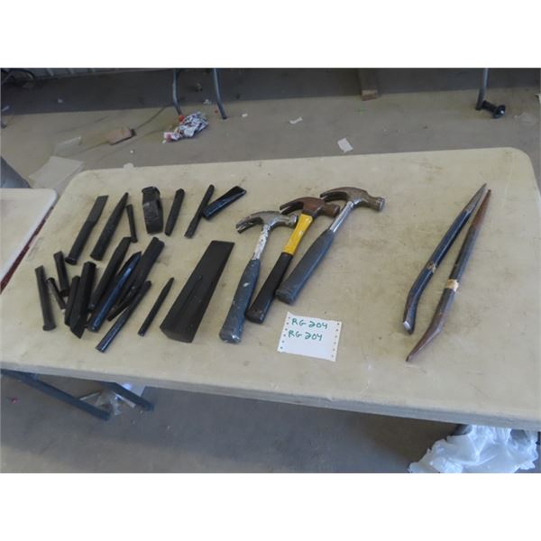 Hammers, Chisels, Wedges
