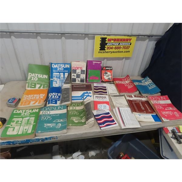 Small Engine & Auto Manuals