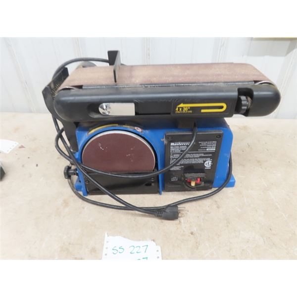 Mastercraft Disc Belt Sander