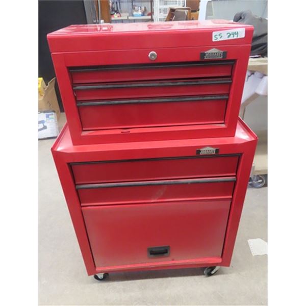 Jobmate Tool Cabinet - Top + Bottom with Key