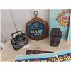 Image 2 : 5- 1975 Folklorama Cardboard Signs 16" x 23" , Star Wars VHS Trilogy, Harp Lager Advertising Plaque