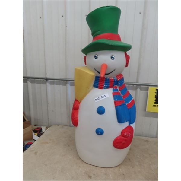 Blow Mould Snowman