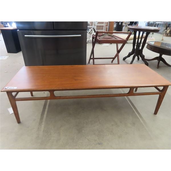 Teak Coffee Table  15" x 56" X 20"