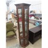 Image 2 : Curio/China Light Up Cabinet 72" x 26" x 12"