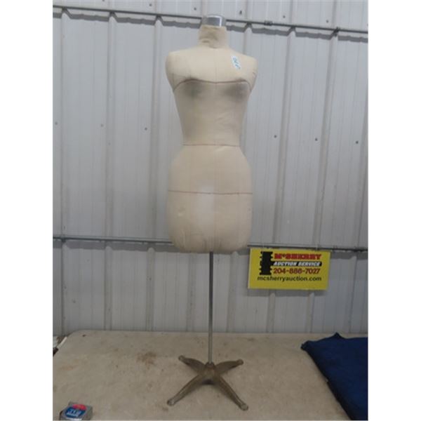 Vintage Sewing Mannequin 56" Tall