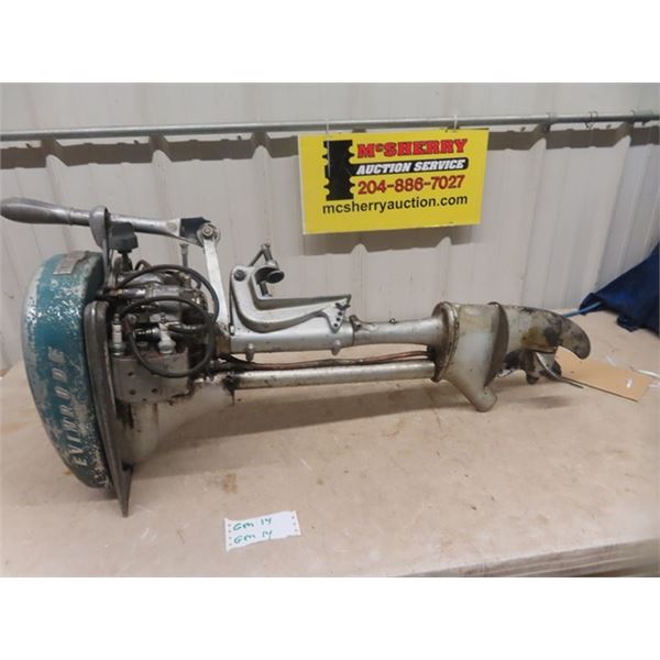 Evinrude Outboard Motor - NOT Running