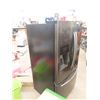 Image 7 : Samsung Dark Stainless Steel Side by Side Bottom Freezer Fridge with Water + Ice Dispenser 70" x 36"