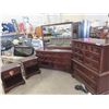 Image 1 : 4pc Gibson Bedroom Suite; Dresser 47"X39"x20", Dresser 30"x60"x20" plus Mirror 36"x51" & Night Table