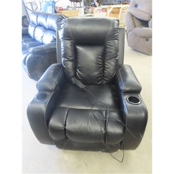 Leather Power Recliner
