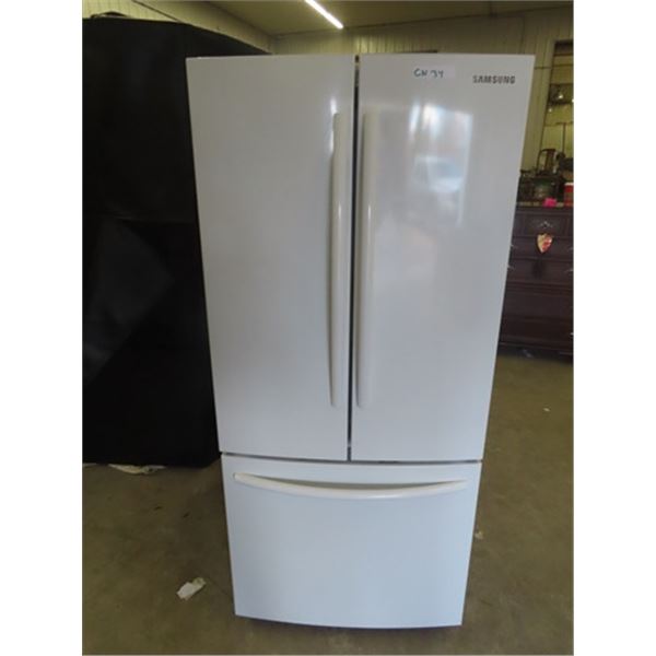 Samsung Fridge Side by Side with Bottom Freezer 67" x 33" x 30"