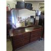 Image 2 : 4 pc Gibbard Bedroom Suite; Dresser 60" x 32" x 20" plus Mirror 33" x 48" , Dresser 48" x 39" X 19" 