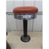 Image 1 : Vintage Cafe Swivel Stool 24" Tall 14" Wide