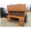 Image 1 : Desk with Hutch 72" x 71" x 24"