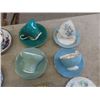 Image 2 : 8 China Cup + Saucer Pairs & 1 Cream + Sugar; Shelley, Royal Crown Derby, Anoles plus others